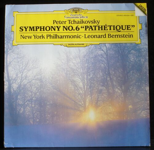 Tchaikovsky Symphonie 6 Bernstein Lp Nm & Cv Ex Clearaudio Cleaning