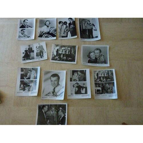 14 Photos Du Film Glenn Miller Story D'anthony Mann Avec James Stewart