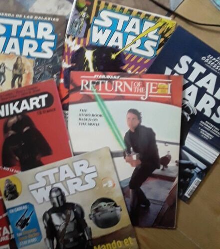 Lot De Revues Magazines Bd Star Wars Return Of The Jedi 1983 Espagnol