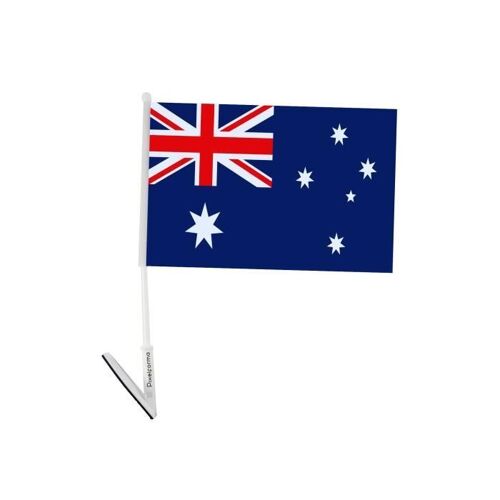 Drapeau adhésif de l'Australie 1 pièces 14x21cm