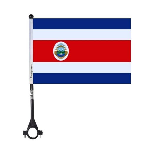 Drapeau de vélo du Costa Rica 10 pièces en polyester