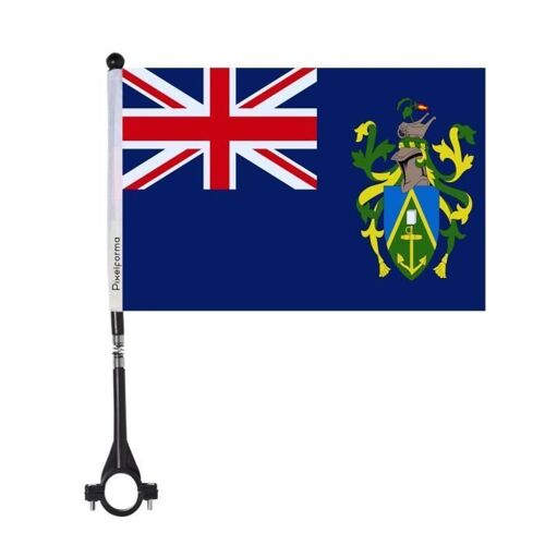 Drapeau de vélo des îles Pitcairn 10 pièces en polyester