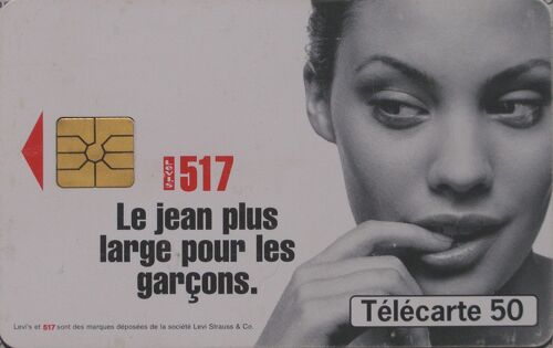 Télécarte 50 - Levis 517