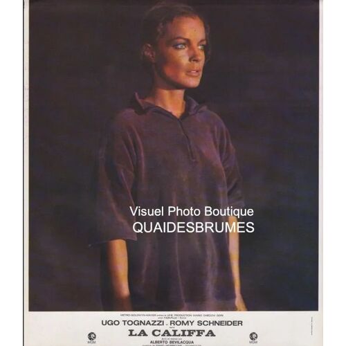 La Califfa: Jeu B De 6 Photos D'exploitation Cinématogrtaphique - Format 23.5x27.5 Cm - De Alberto Bevilacqua Avec Romy Schneider, Ugo Tognazzi, Massimo Farinelli, Marina Berti, Guido Alberti 1970