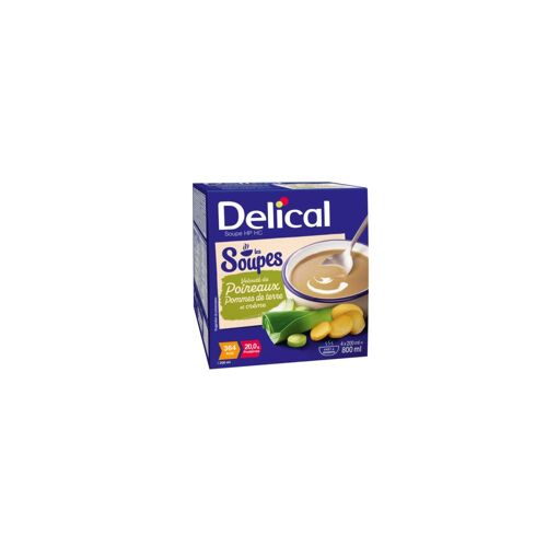 Délical Soupes Velouté De Poireaux Pommes De Terre Et Crème 4x200ml 