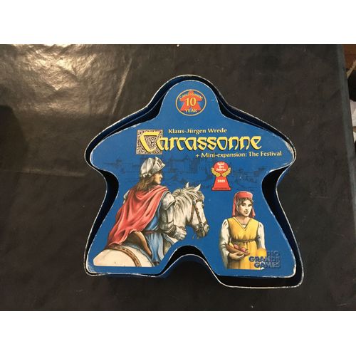 Jeu Carcassonne Anniverssary Edition 10 Years Rio Grande Games 2011