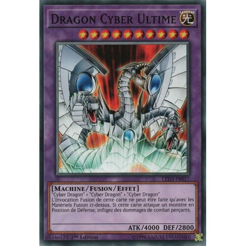 Yu Gi Oh ! Deck Cyber Dragon En Français Prêt À Être Joué