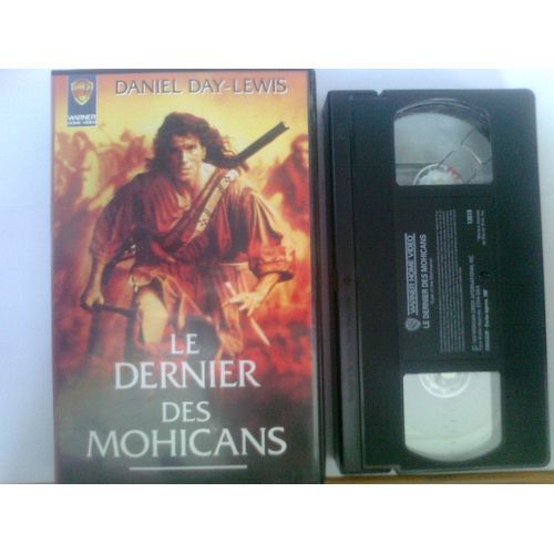 Cassette Vidéo Vhs - Le Dernier Des Mohicans - Daniel Day-Lewis