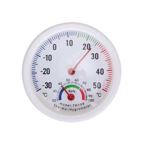 Mini thermomètre et hygromètre à échelle en forme de cloche pour la maison ou le bureau