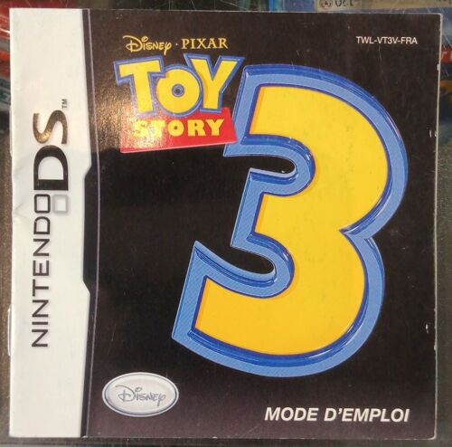 Toy Story 3 - Notice Officielle - Nintendo Ds