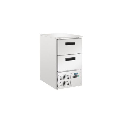 Table inox réfrigérée positive 2 x GN 1/1, 100 W, 220 V - MONO