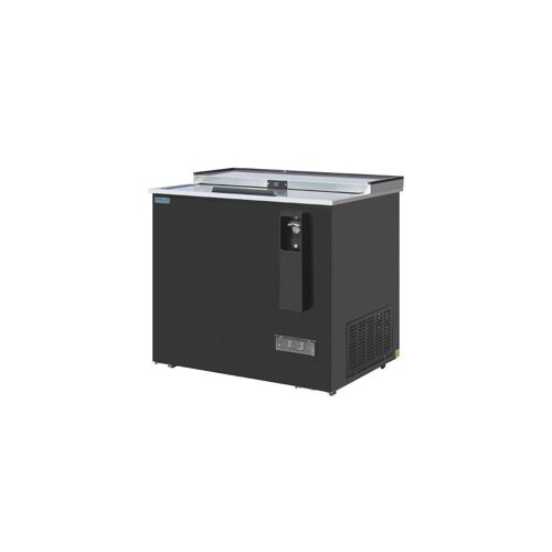 Refroidisseur à bouteilles 279 Litres en acier peint en noir, 160 W, 220 V - MONO