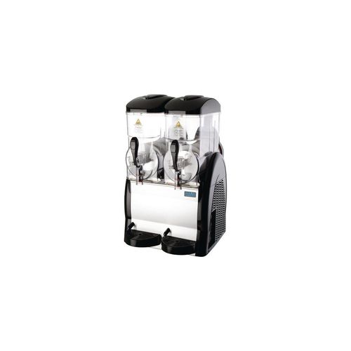 Machine de granité 2 x 12 Litres noir, 740 W, 220 V - MONO