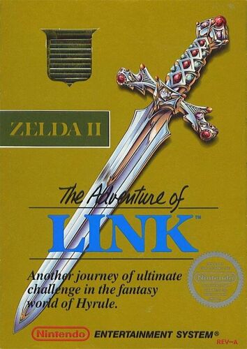 Zelda Ii: The Adventure Of Link Nintendo Nes