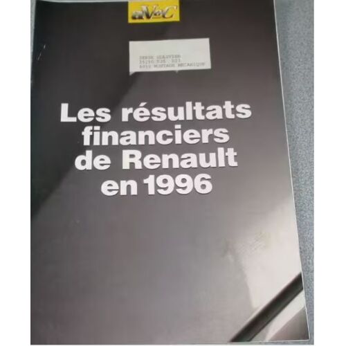 Avec Renault Magazine Des Salariés De Renault Hors Série Mars 1997-Résultats Financiers 1996-Analyse Par Philippe Gras-Interview Louis Schweitzer- Interview Carlos Ghosn-Interview Patrick Faure