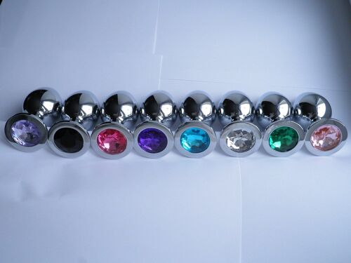 Bijou Intime - Plug Anal - Rosebud - Couleur Cristal