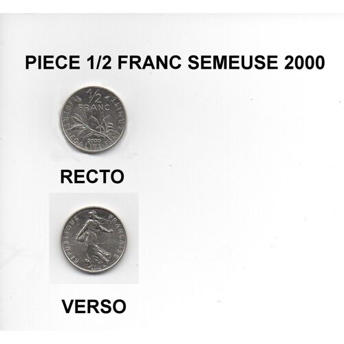 Piece 1/2 Franc Semeuse 2000