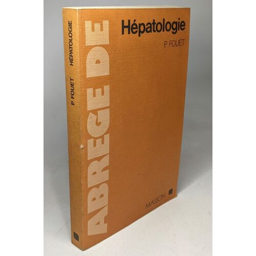 Abrégé D'hépatologie (Abrege Médecine)