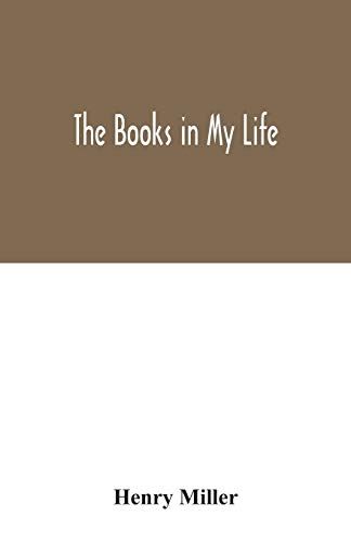 The Books In My Life