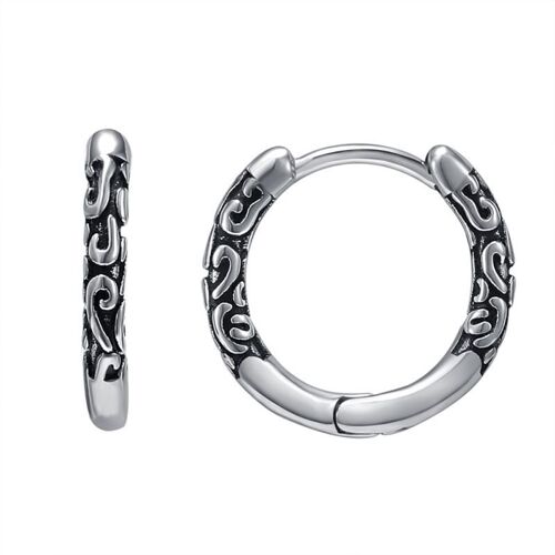 Petites Boucles D'oreilles Épée De Samouraï Vintage Pour Hommes, Boucles D'oreilles En Métal, Bijoux Punk, Cadeau De Haute Qualité, Mode Chaude