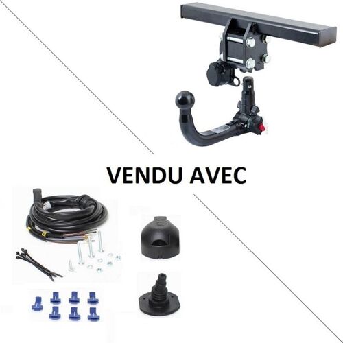Attelage Dacia Duster Y Compris Facelift & Look Sport (04/10-11/13) Rdsov + Faisceau Universel 7 Broches - Bosal Oris