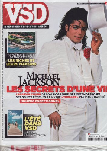 Vsd (Neuf Et Scéllé) / 01-07-2009 N°1662 : Michael Jackson