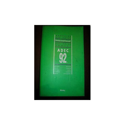 Annuaire Des Cotes 1992
