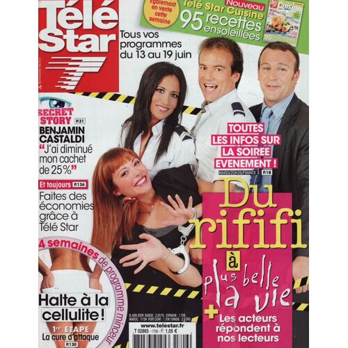 Télé Star / 08-06-2009 N°1706 : Teri Hatcher (1,5p) - Patrick Dempsey (1p) - Bob Sinclar (1p)