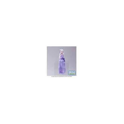 Re Zero - Emilia " Fête " - Figurine Pm Perching 14cm