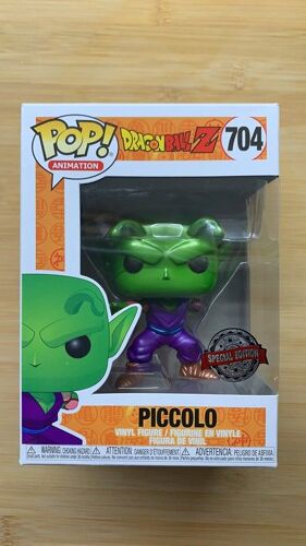 Figurine Pop - Dragon Ball Z - Piccolo - Version Métal - Petit Coeur - Funko Pop #704