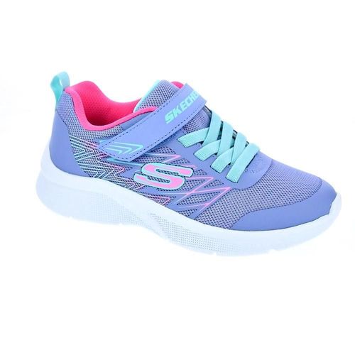 Skechers Microspec Baskets Fille Violet