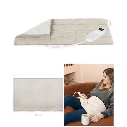 Coussin chauffant lesté 100W 60 x 30 cm 9 niveaux de chaleur