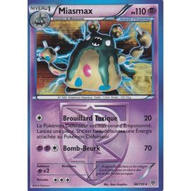 Carte Pokemon - Miasmax - 110 Pv - 66/135 - Holo Rare - Tempete Plasma -
