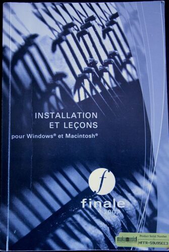 Finale 2007 Installation Et Leçons Pour Windows Et Mac