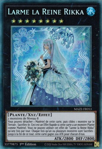 Yu-Gi-Oh! - Larme La Reine Rikka - Maze-Fr053 - Ultra Rare