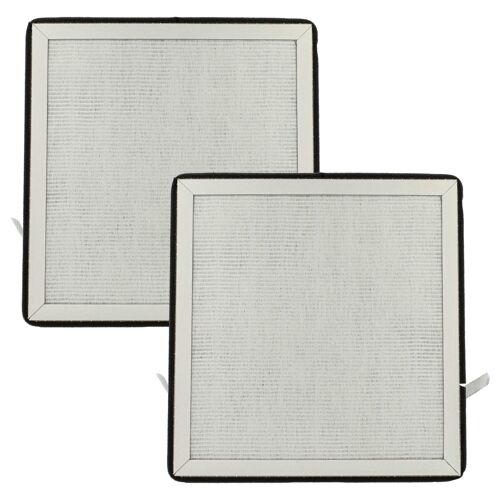 vhbw 2x Filtre à air compatible avec Beurer LR 200, LR210 purificateur - multicouches préfiltre + HEPA + charbon actif