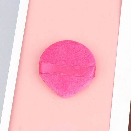 Mini Éponge De Maquillage Portable, Bouffée De Poudre Sèche, Éponge De Velours Triangulaire, Appareil Cosmétique, Outil De Maquillage 