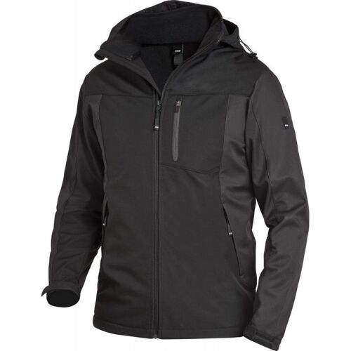 Veste de travail Jannik, Softshell, Taille 2XL, anthracite/noir