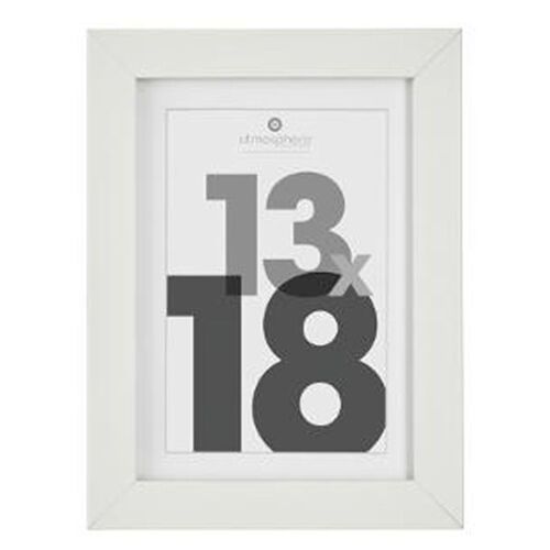 Cadre Photo Bois "Eva" 13x18cm Blanc
