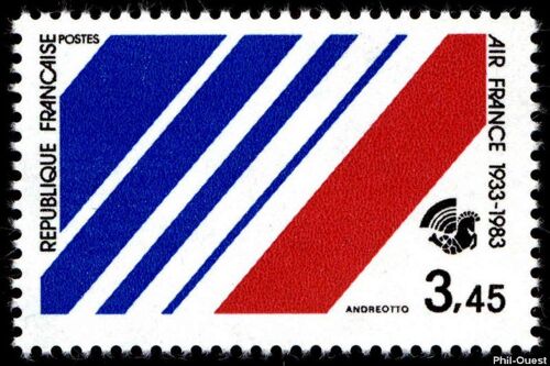 Timbre De 1983 Air France