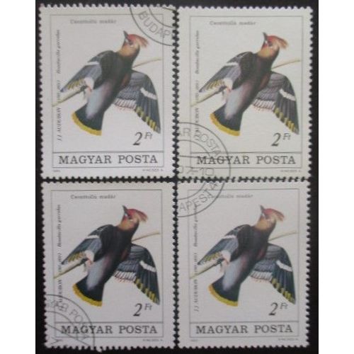 Hongrie N°2986 X 4 Oblitéré