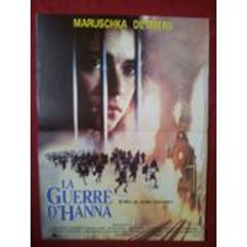 La Guerre D'hanna - Menahem Golan - Maruschka Detmers - Affcihe De Cinéma Pliée 60x40 Cm