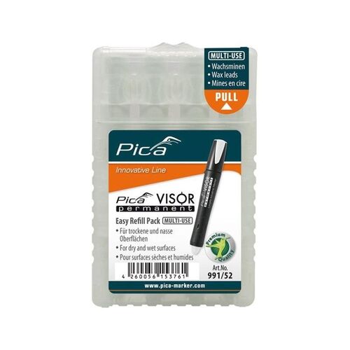 Set de mine pour marqueur permanent VISOR VISOR Industrial blanc Pica