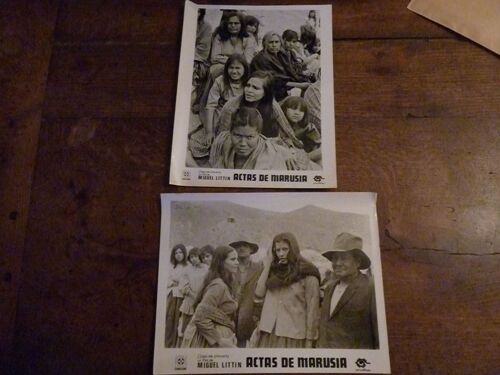 2 Photos Du Film Actas De Marusia De Miguel Littin