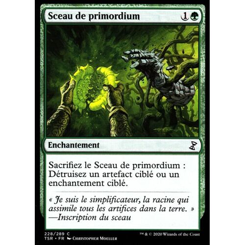 Sceau De Primordium - Mtg - Spirale Temporelle Remastered - C - 228/289