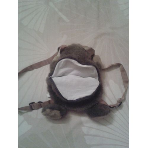 Peluche Marmotte Sac A Dos