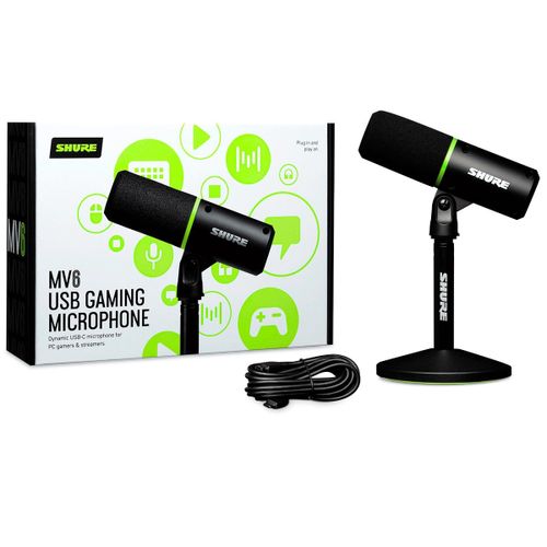 Shure MV6 - Microphone USB spécial gaming