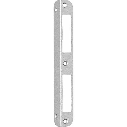 Plaque dormant porte 20mm carré DL-RNiSi lack Acier 401