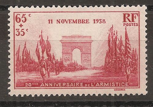 403 (1938) 20ème Anniversaire De La Victoire N** (Cote 6,5e) (7666)