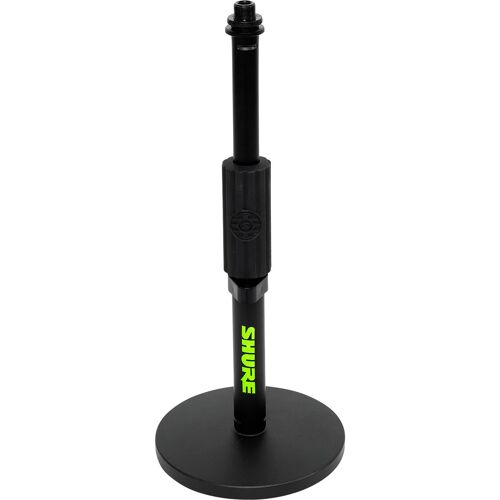 Support de Bureau Réglable en Hauteur Base Ronde pour Micro - Shure by Gator ASG SH-DESKTOP1